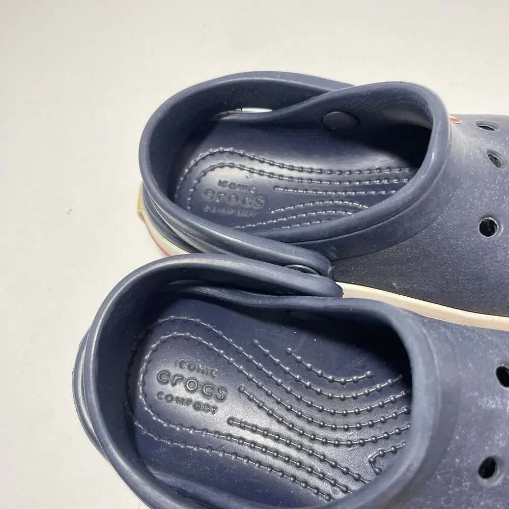 Crocs Boy's Kids’ Toddler Preschool Crocs Crocband Clog Navy red Size C 7